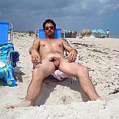 Beach nude.