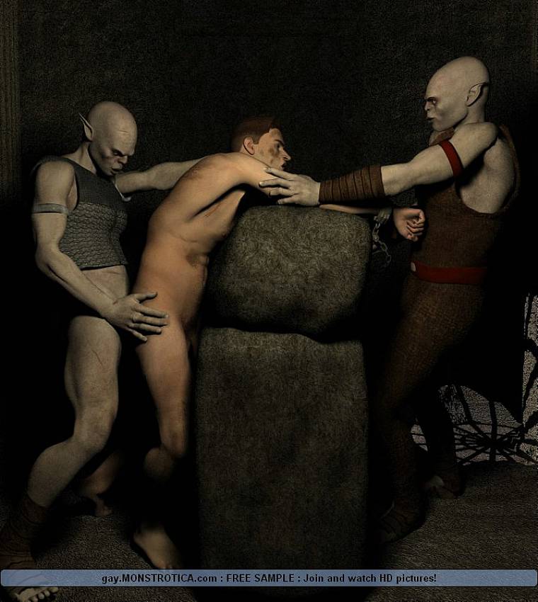 Fantasy Bdsm With Orks And Human Gay Content 4 Pics