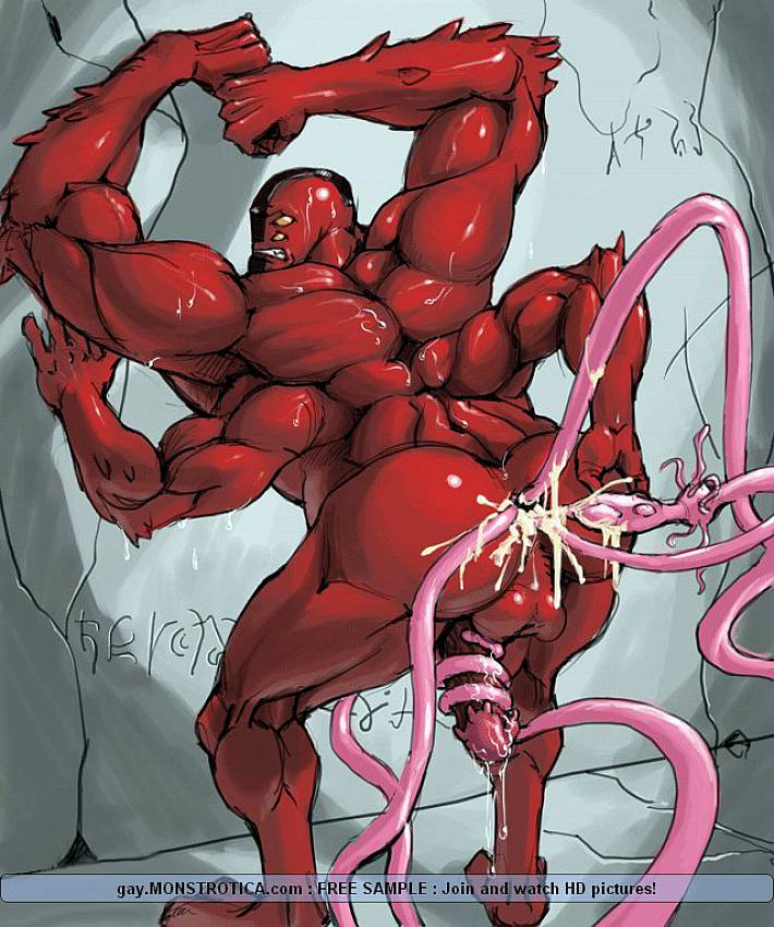 Gay Furry Tentacle Porn - Horny Tentacles fuck gays. Gay content - 4 pics.