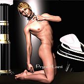 Nude 3D homosexual guys in erotic poses.
