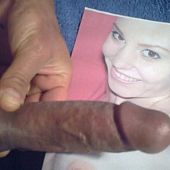 Hard large darksome homosexual dick.