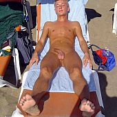 My favourite tanned in nature's garb males on the beach.