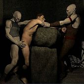 Dream sadomasochism with orks and human.