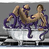 Twinks screwed hard by tentalce monsters.